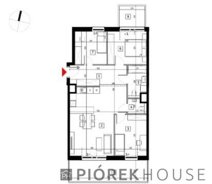 4-pokojowe mieszkanie na Woli