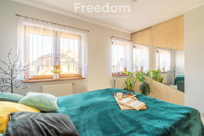 Komfortowy dom z ogrodem, kominkiem i fotowoltaiką