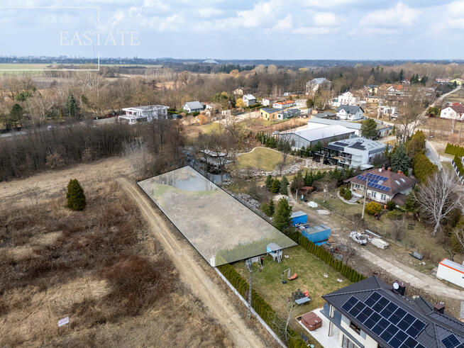 Działka budowlana Pęcice gm. Michałowice, Wąska