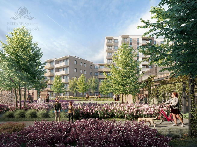 Piękne mieszkanie 2pok. o pow 38,20m2 z balkonem/ Partynice Braterska