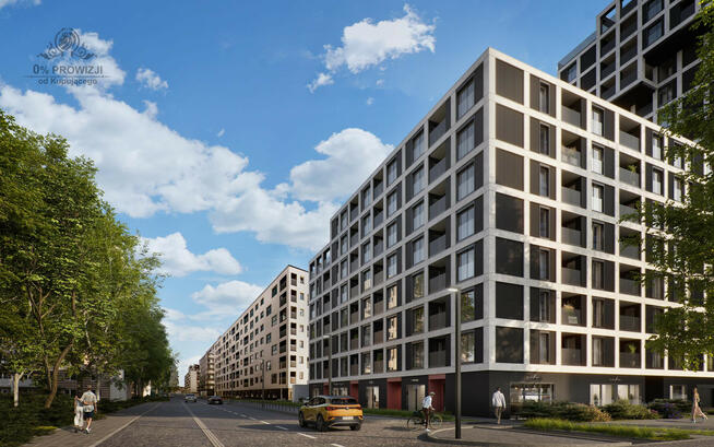 Apartament 3 pok. 53,74 z loggią/Os. Powstańców Śląskich obok Sky Tower