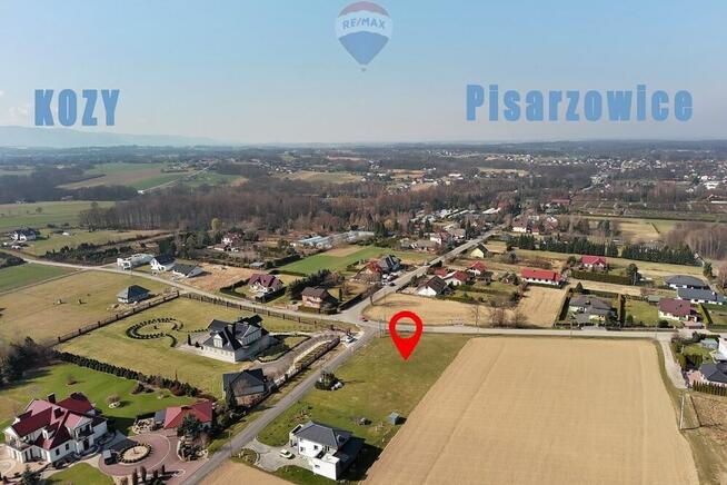 Działka budowlana ok 1206 m² w Pisarzowicach