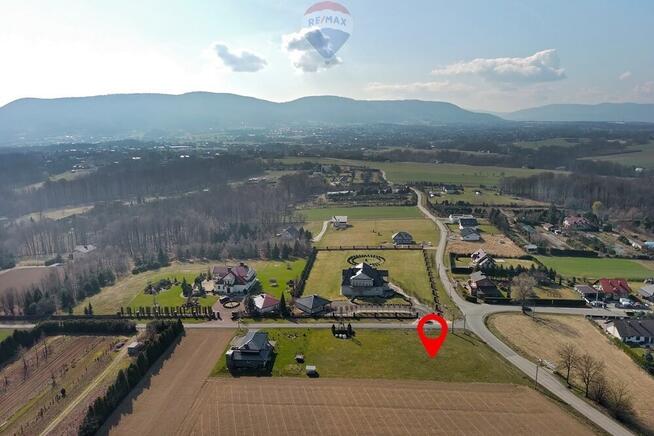 Działka budowlana ok 1206 m² w Pisarzowicach