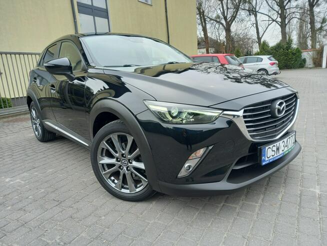 Mazda CX-3 2.0Benz Full Ledy Skóry Navi Kamera 1-Właś Serwis ASO 100%Bezwypadkowa