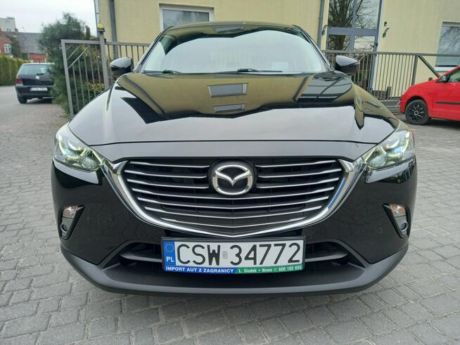 Mazda CX-3 2.0Benz Full Ledy Skóry Navi Kamera 1-Właś Serwis ASO 100%Bezwypadkowa