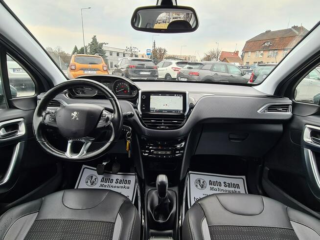 Peugeot 2008 Navi PDC Kamera Led Półskóry Klimatronik Sensory Tempomat Halogeny Alu