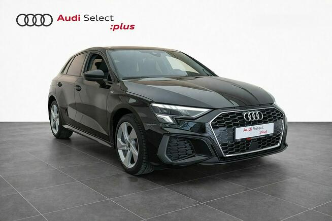 Audi A3 35TFSI Stronic Sline Led Kamera AndroidAuto Alu17 Tempomat SalonPL