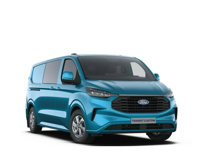 Ford Transit Custom Limited A170KM L2 Brygadowy 5-osob. Kamera 360 Aktywny Tempo.