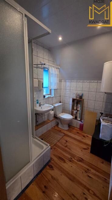 Domek z drewna na działce 1,08 hektara ze stawem !