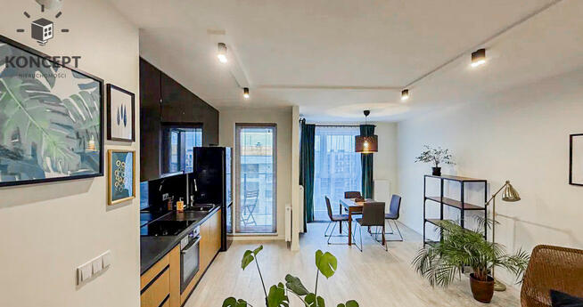 Nowoczesne 2 pok | Balkon | Garaż | Komórka | Krzyki