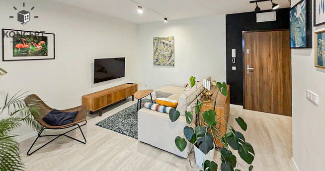 Nowoczesne 2 pok | Balkon | Garaż | Komórka | Krzyki