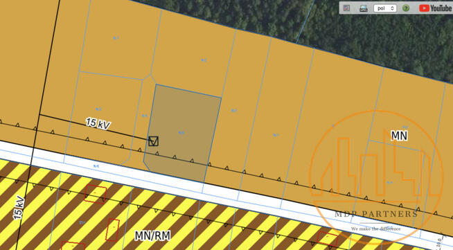 Działka inwestycyjna Gaj gm. Teresin,