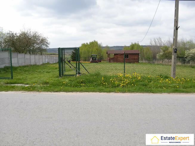 Działka budowlana w Zaleziance k/Kielc w spokojnej, pięknej okolicy