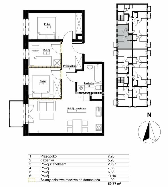 Mieszkanie Kraków Bieżanów-Prokocim, Osiedle Złocień, Osiedle Złocień