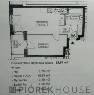 2-pokojowe mieszkanie na Białołęce