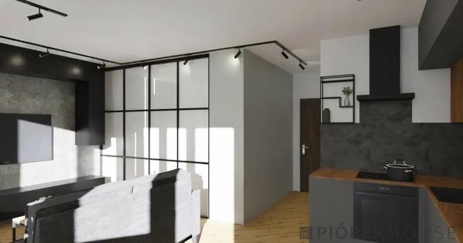 Mieszkanie typu studio na Ochocie