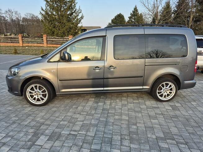 Volkswagen Caddy 1.6tdi MAXI 7 FOTELI pdc ładny stan !!