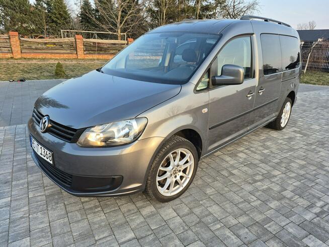 Volkswagen Caddy 1.6tdi MAXI 7 FOTELI pdc ładny stan !!