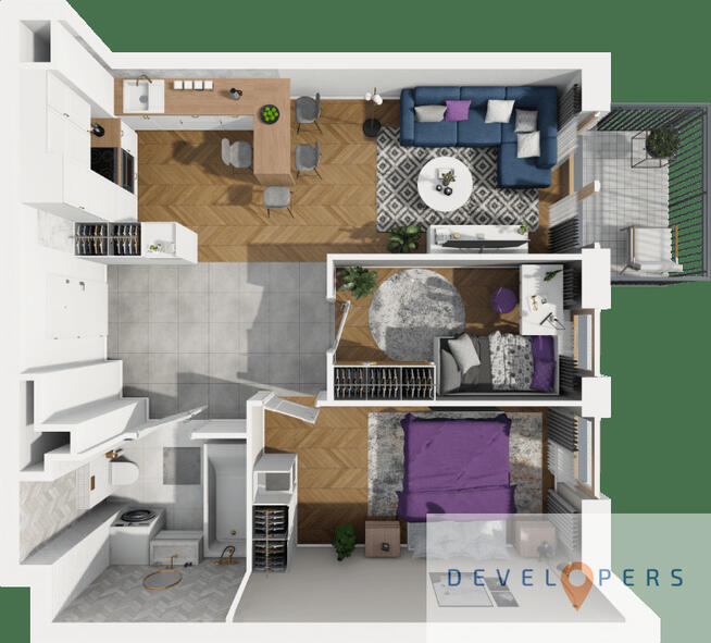 Rodzinne 3 pokoje I Parking I Odbierz klucze