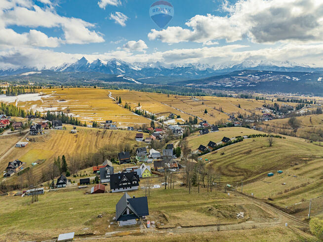 DZIAŁKA Z PANORAMĄ TATR 1070 m²
