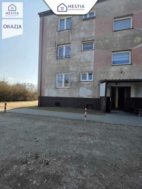 Kawalerka po remoncie z ogrodem