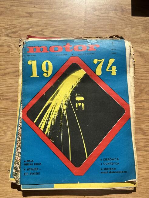 Czasopisma motor lata 60-70