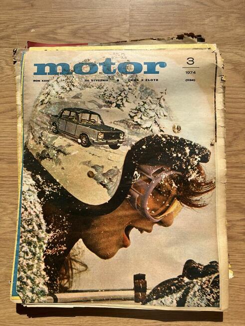 Czasopisma motor lata 60-70