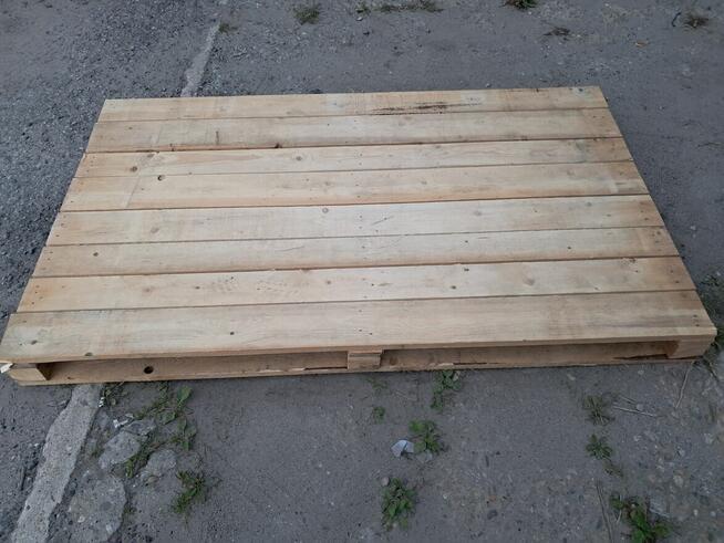 Palety z pełnym blatem 120x200 pod stelaż łóżka lub podest