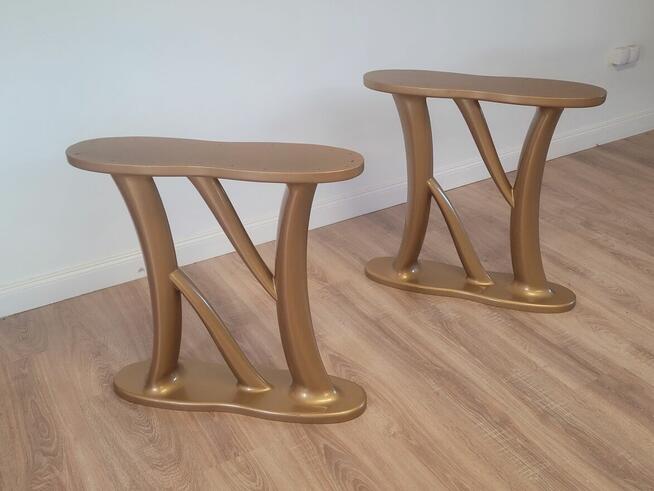 Nogi do stołu złote luksusowe premium