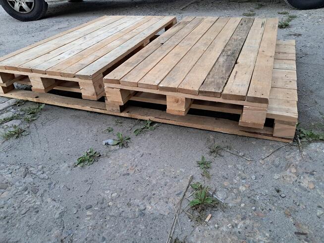 Palety z pełnym blatem 120x200 pod stelaż łóżka lub podest