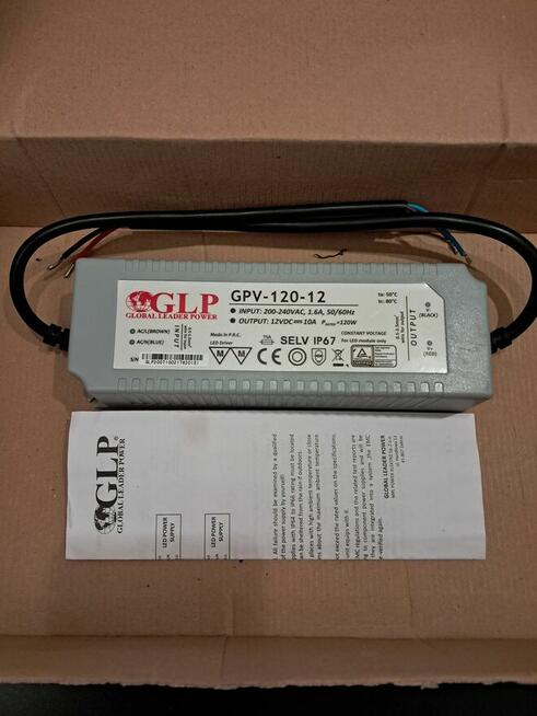 sprzedam zasilacze 12V różnej mocy od 30W do 320W, od 3,5A d