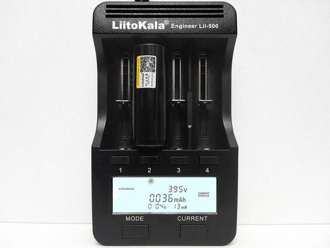 Ładowarka akumulatorów LiitoKala Lii-500 z oryg. zasilaczem