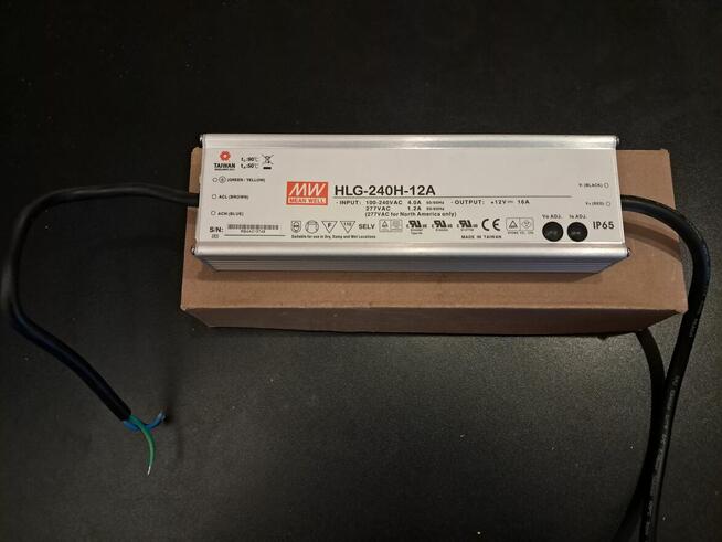 sprzedam zasilacze 12V różnej mocy od 30W do 320W, od 3,5A d
