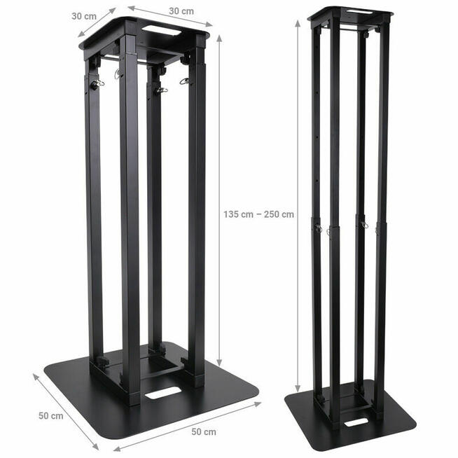 Tower pod ruchome głowy DNA TOTEM XL , wysokość 135 - 250 cm