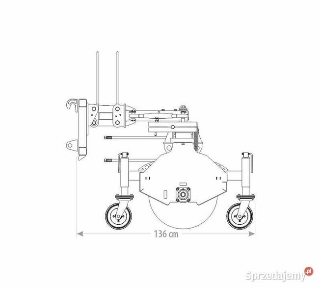 ZAMIATARKA MINI BASIC 120 150 cm ładowarka wózek