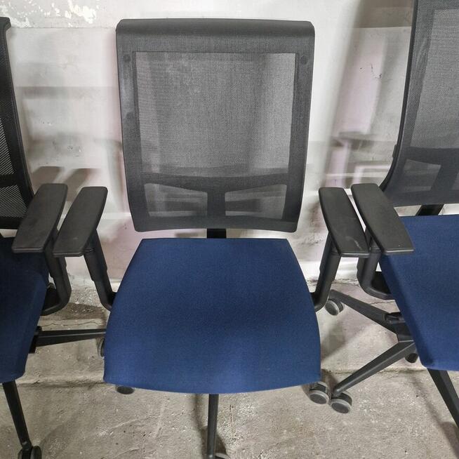 PROFESIONALNE Krzesła obrotowe w b.d. stanie tech. Eva II NA