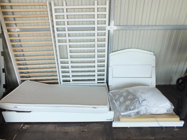 Łóżeczko dziecięce i niemowlęce Hampton 140×70 Woodies+POŚCI