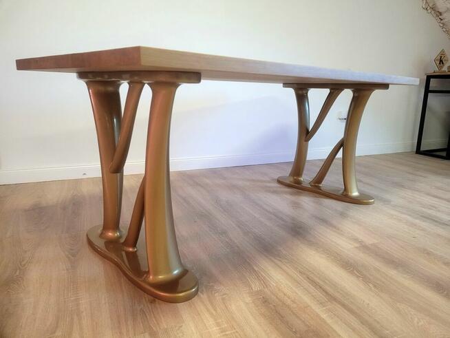 Nogi do stołu złote luksusowe premium