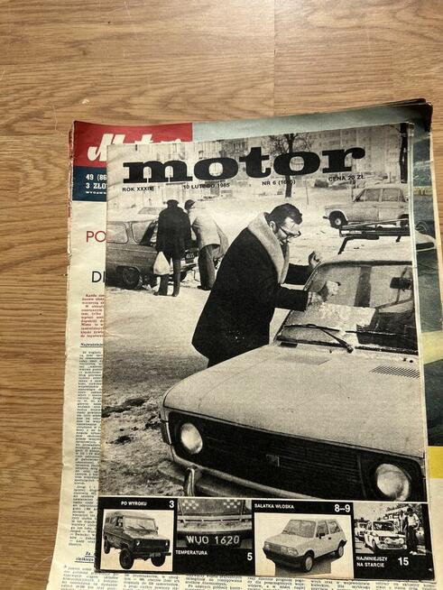 Czasopisma motor lata 60-70