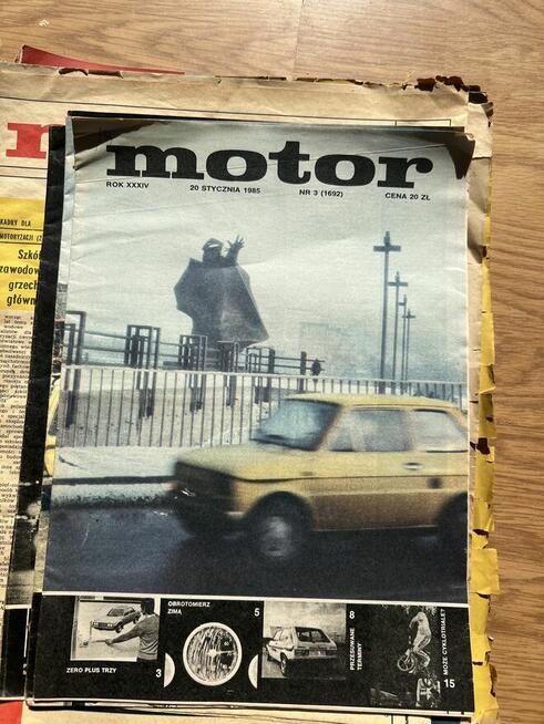 Czasopisma motor lata 60-70