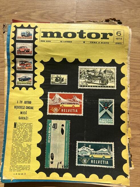 Czasopisma motor lata 60-70