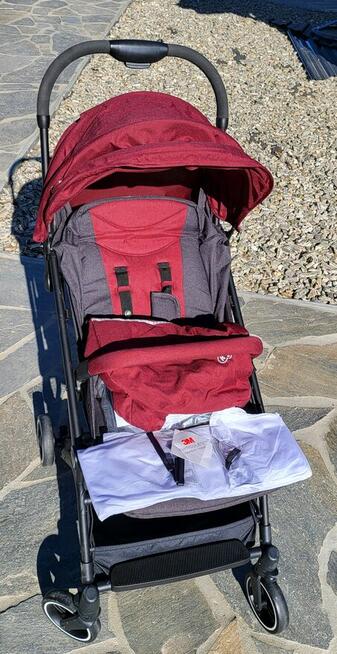 Wózek spacerowy Kinderkraft INDY spacerówka 15 kg Lekki Komp