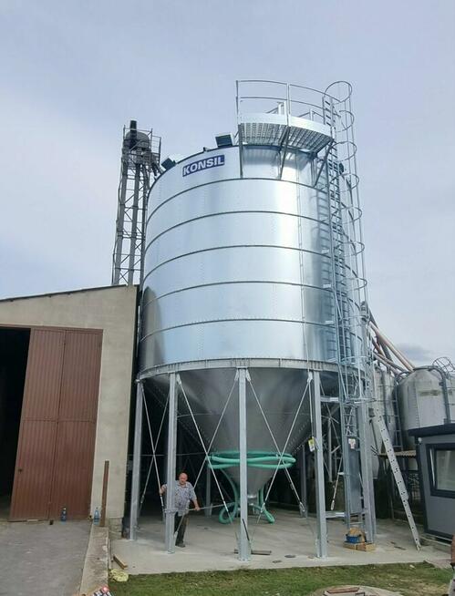 Montaż demontaż silosów zbożowych.