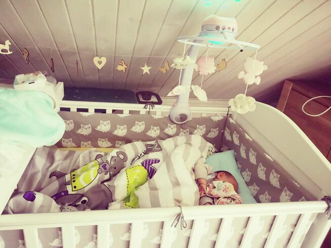 Łóżeczko dziecięce i niemowlęce Hampton 140×70 Woodies+POŚCI