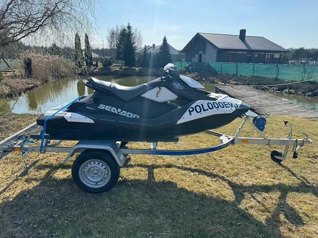 Skuter wodny Seadoo spark + przyczepka. Przebieg 31 mth