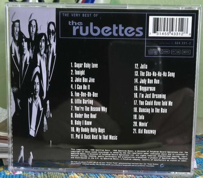 CD THE RUBETTES - The Very Best Of The Rubettes.
