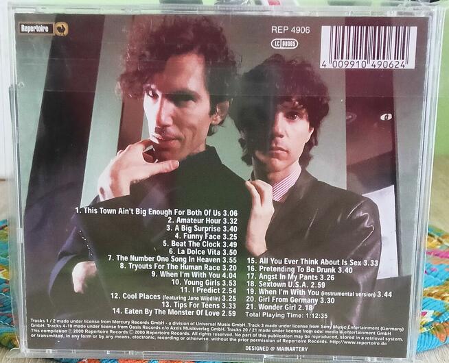 CD SPARKS - The Best Of Sparks. Glam Pop Rock 80s.