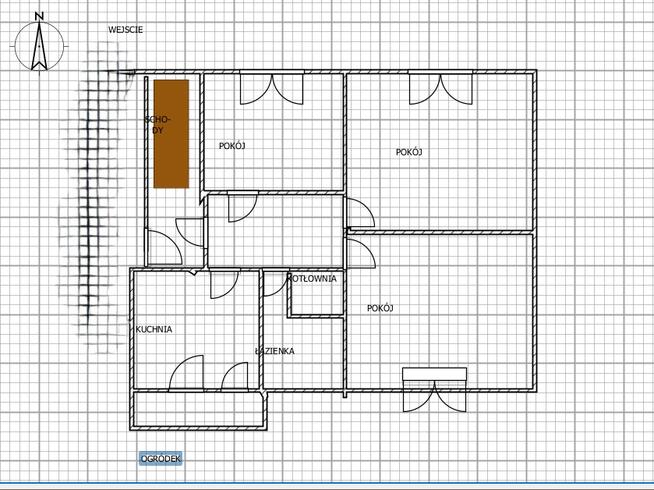 Niepołomice-Wola Batorska. Ładny dom wolnostojący
