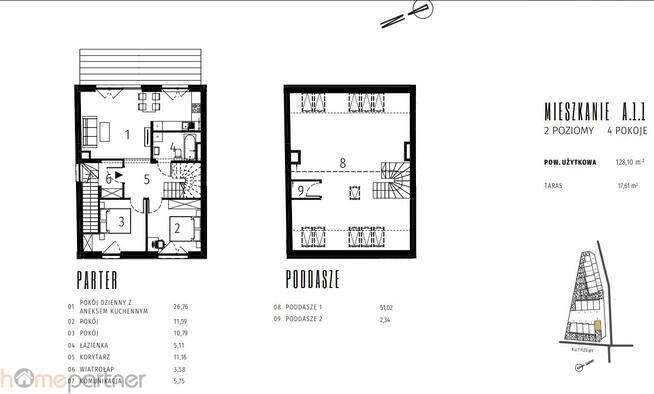 Mieszkanie Wrocław Krzyki, Ołtaszyn, Tadeusza Kutrzeby