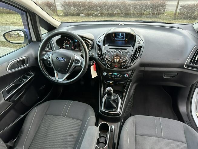 Ford B-Max Titanium, benz, klimatronik, czujniki, 8 airbag, a;ufelgi, hak, isofix